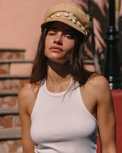 Discount Alfama Cap - Natural Hats