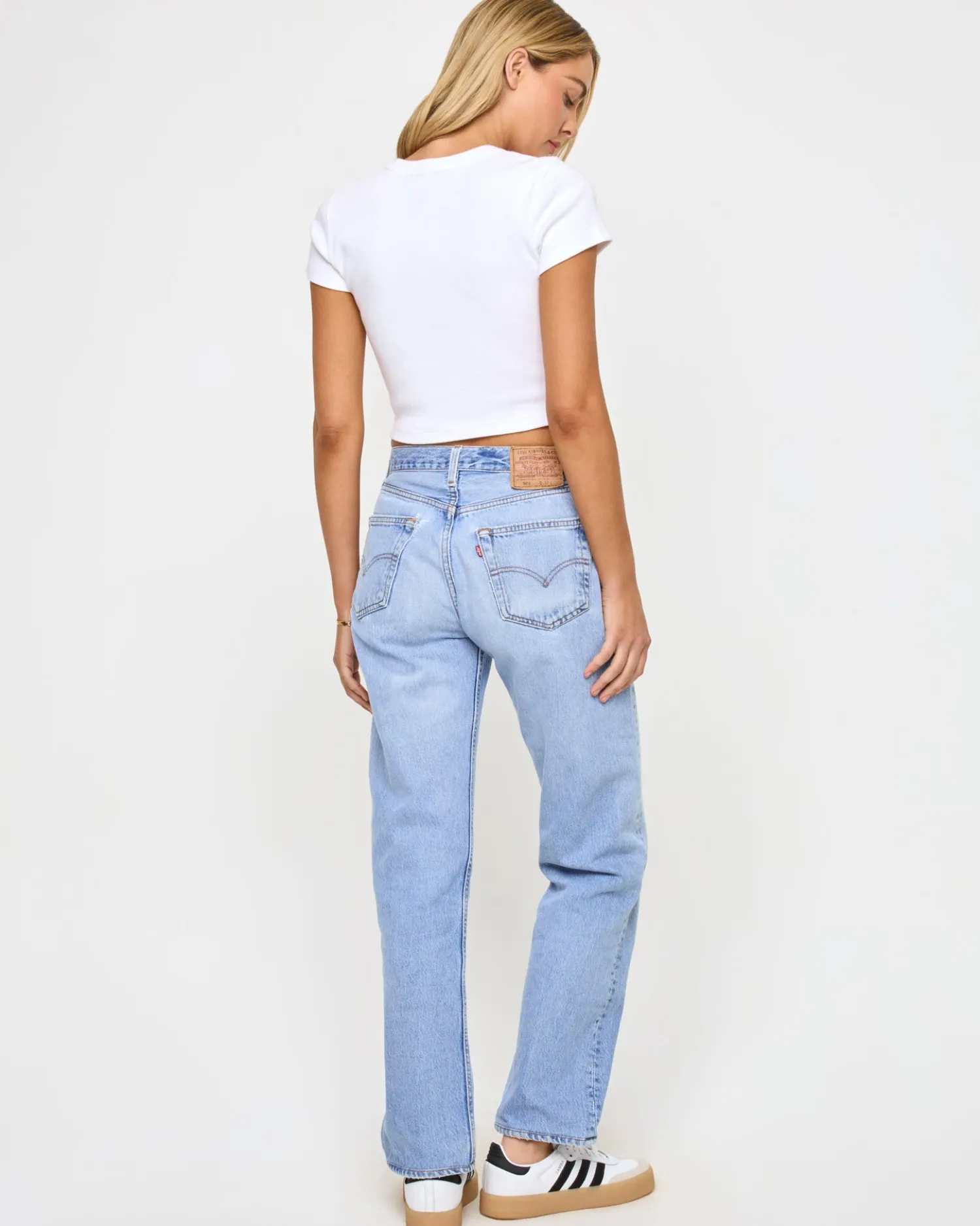Clearance aligrace Baggy Drawstring Pant Denim|Bottoms
