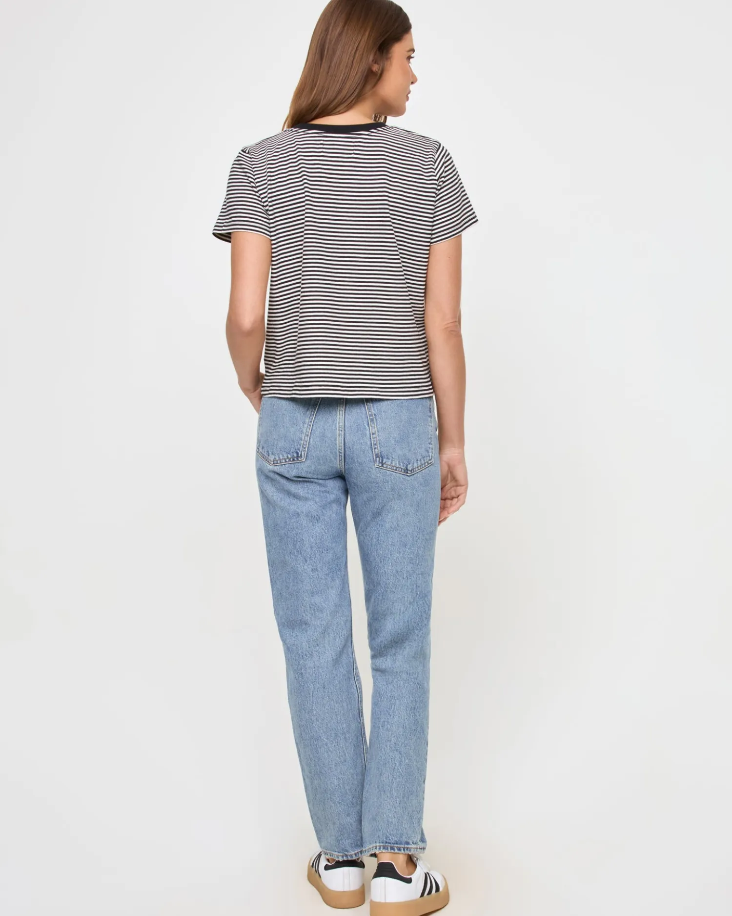 Clearance All Day Top - Black-Cream Basics|Tops