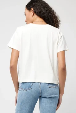 Sale All Day Top - Cream Tops|Basics