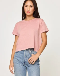 Outlet All Day Top - Pink Clay Tops|Basics