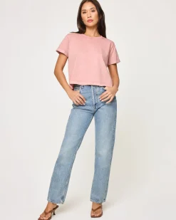 Outlet All Day Top - Pink Clay Tops|Basics