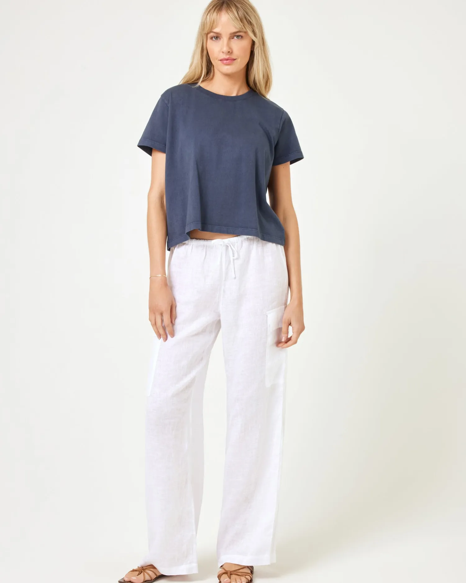 Outlet All Day Top - Slate Tops|Basics