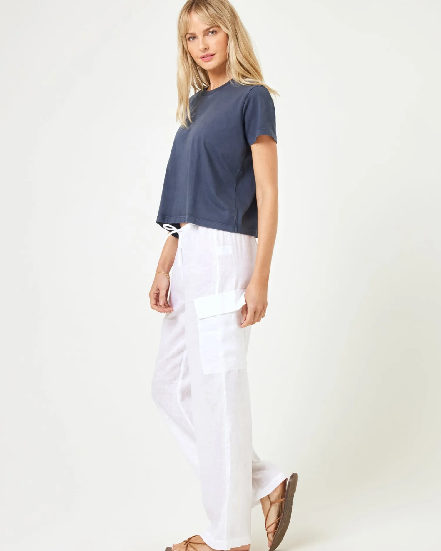 Outlet All Day Top - Slate Tops|Basics