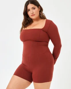 Sale Allister Romper - Umber Dresses & Jumpsuits
