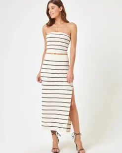 Sale Amalfi Tube Top - Mykonos Stripe Sets|Tops
