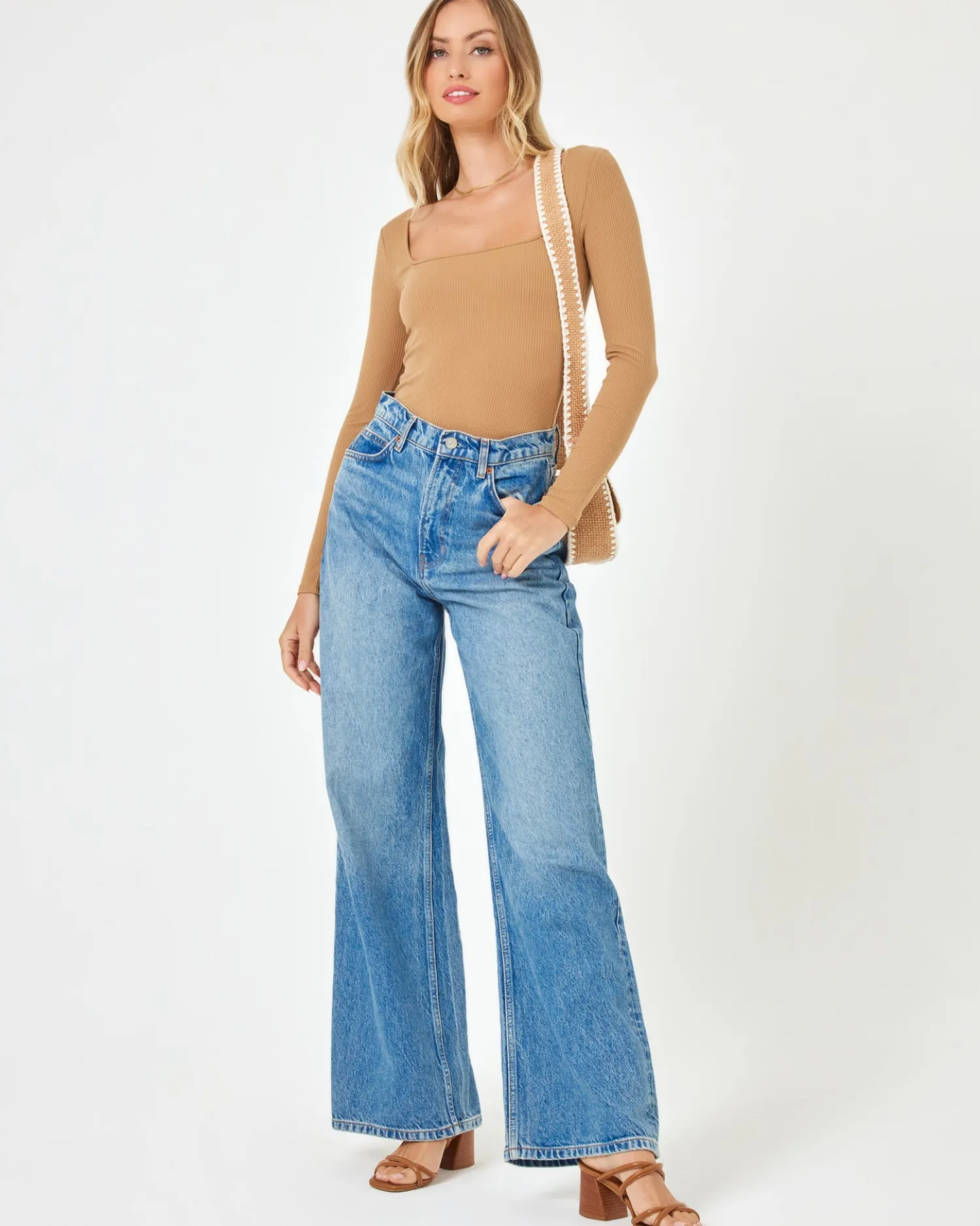 Best Amore Bodysuit - Camel Tops