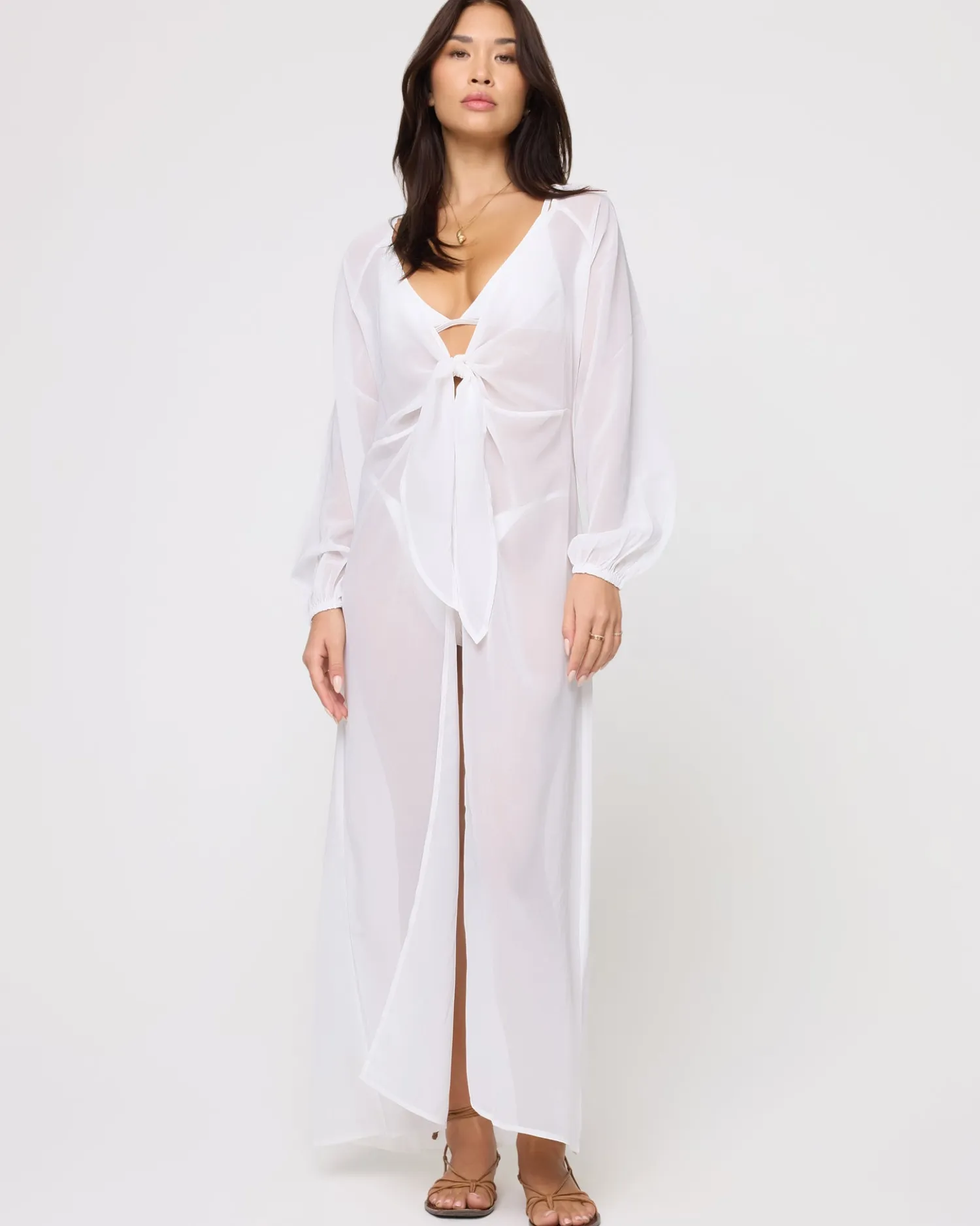 New Anna Cover Up - White Cover-ups