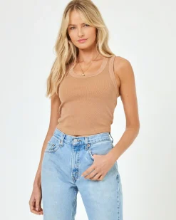 Best Ash Tank - Camel Basics|Tops