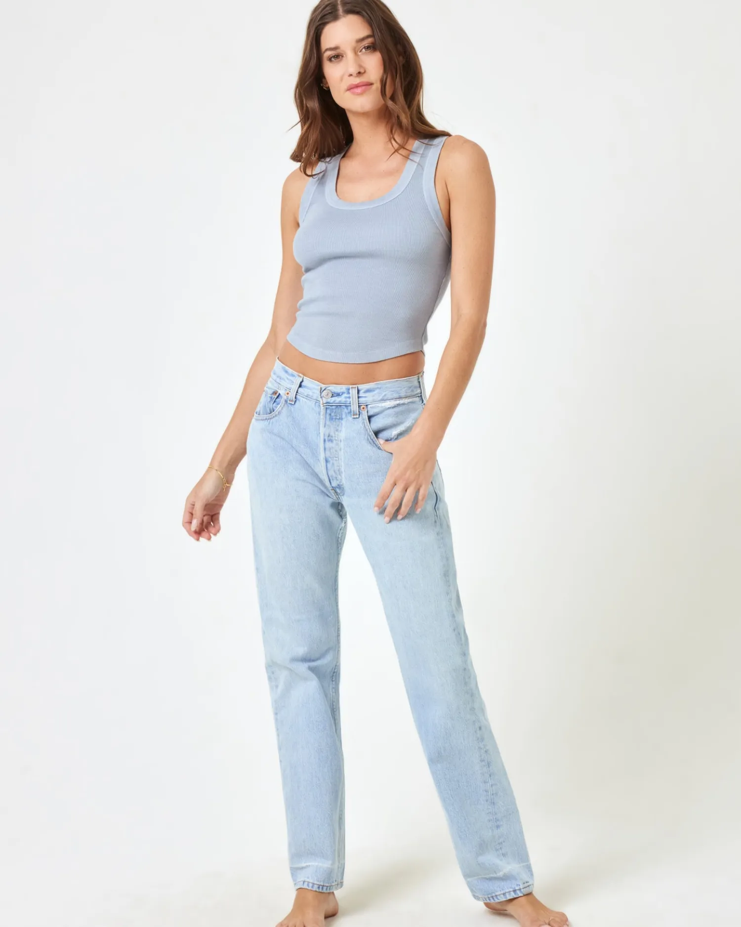 New Ash Tank - Haze Tops|Basics