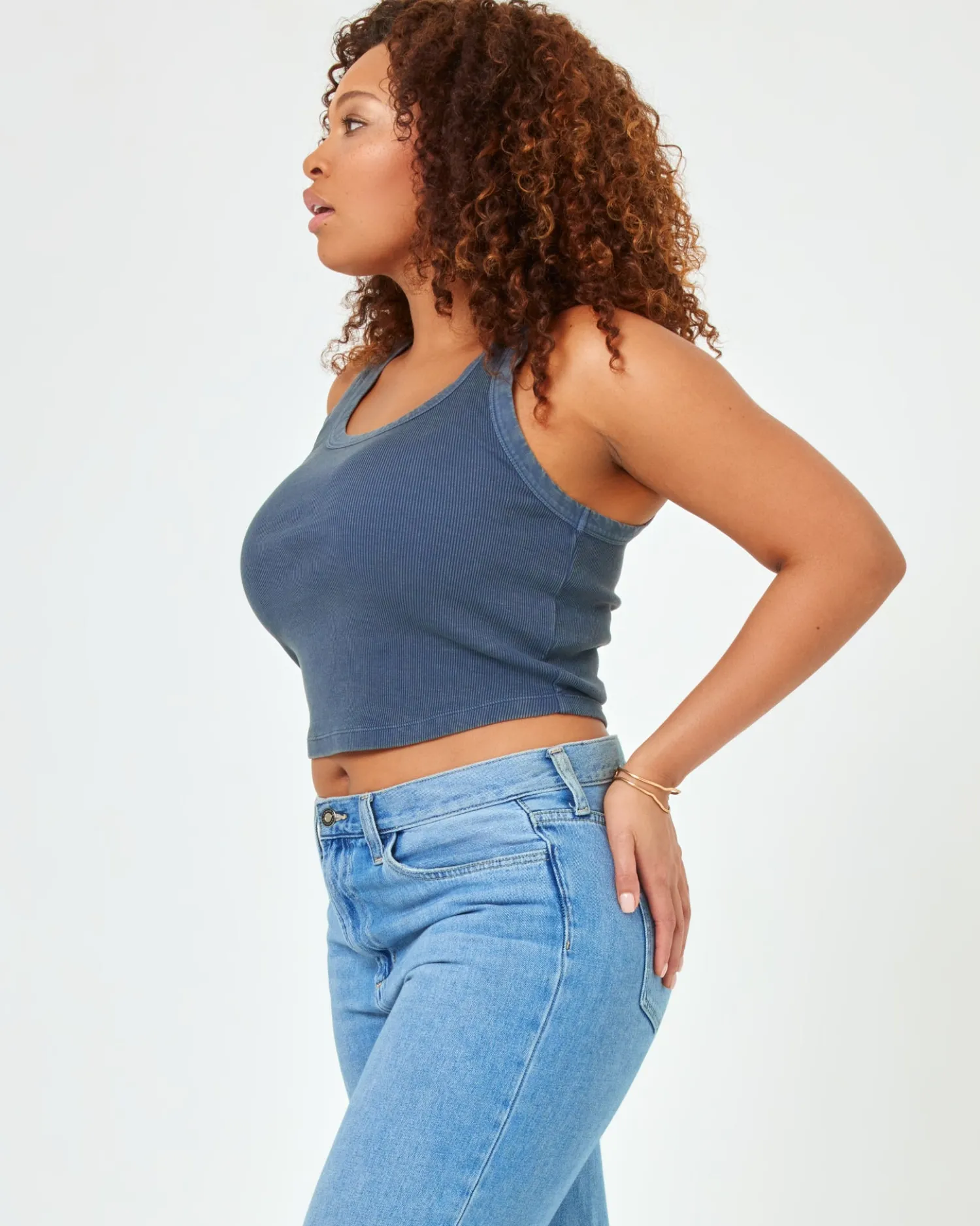 Online Ash Tank - Slate Basics|Tops