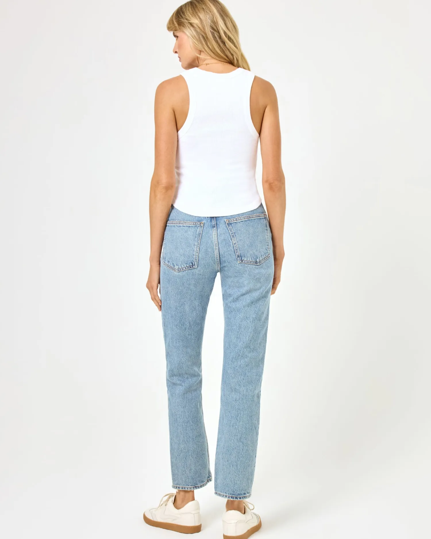 Best Ash Tank - White Loungewear|Basics