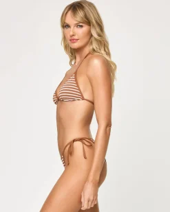 Clearance Aspen Bikini Top - Brown Sugar Bikini Tops|Triangle