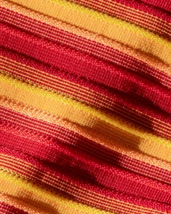 Clearance Aspen Bikini Top - Sunset Stripe Bikini Tops|Triangle