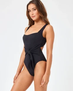 Hot Balboa One Piece Swimsuit - Black Classic|One Pieces