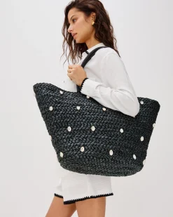 Discount Baltic Seas Tote - Black Bags