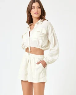 Discount Bora Short - Cream Sets|Bottoms