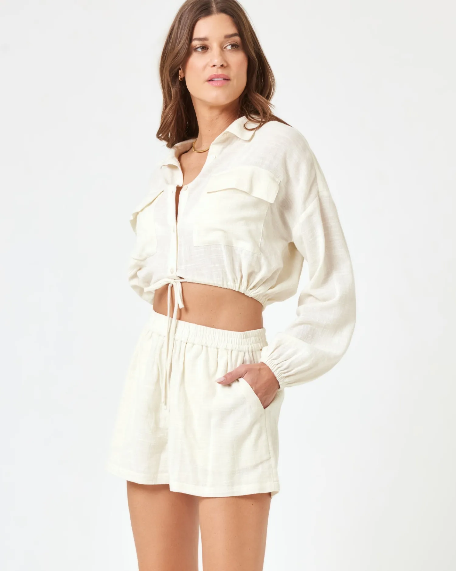 Discount Bora Short - Cream Sets|Bottoms