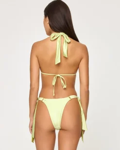 New Brielle Bikini Top - Honeydew Bikini Tops|Triangle