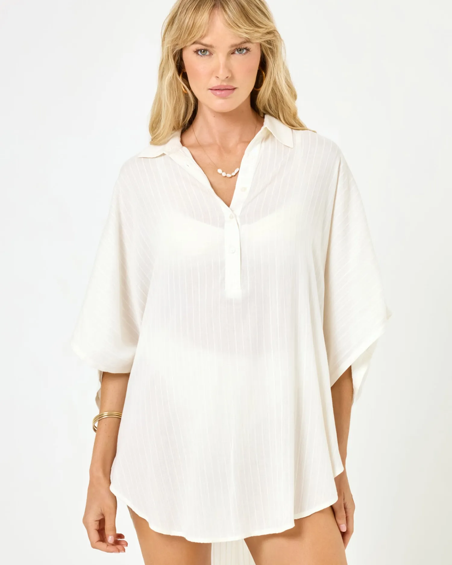 Best Cahuenga Coverup - Cream Cover-ups