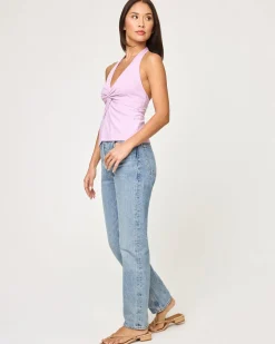 Fashion Callie Halter - Light Iris Tops