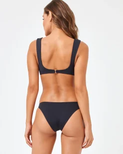 Clearance Camacho Bikini Bottom - Black Bikini Bottoms