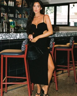 Online Cameron Dress - Black Dresses