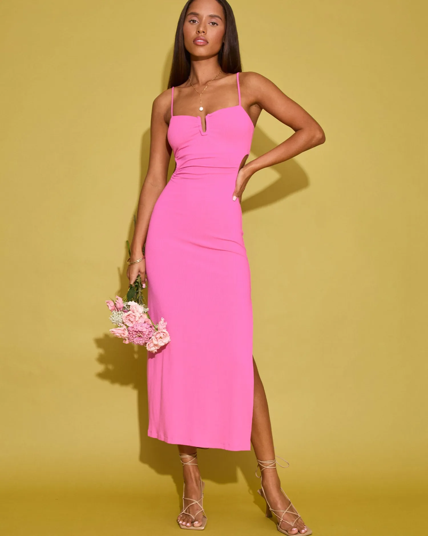 Discount Cameron Dress - Bubblegum Pink Dresses