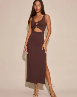 New Camille Dress - Espresso Dresses