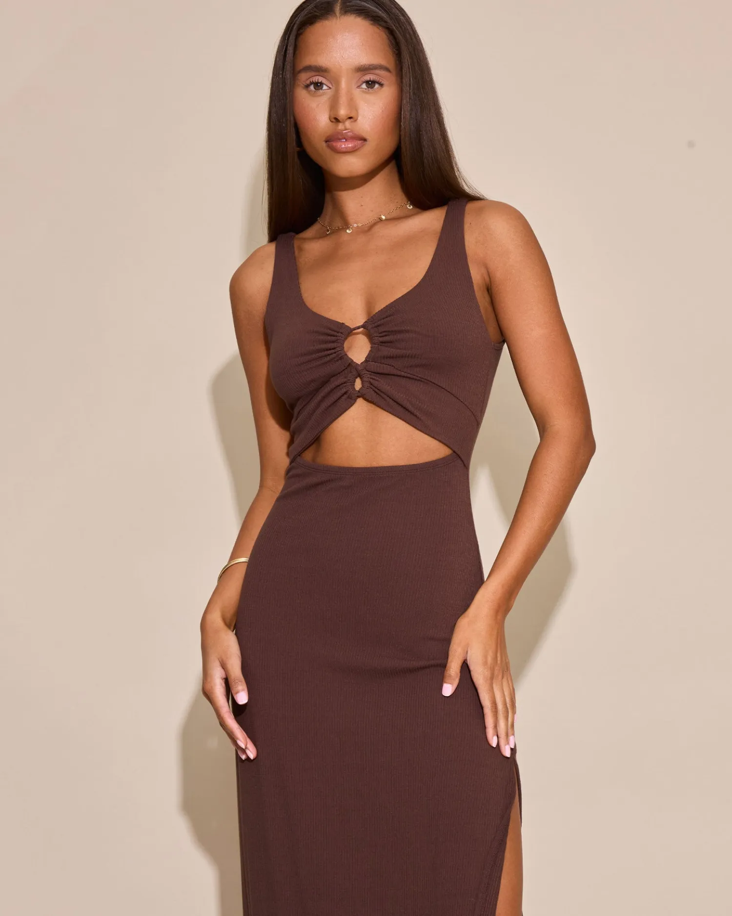 New Camille Dress - Espresso Dresses