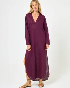 Sale Capistrano Tunic - Merlot Cover-ups