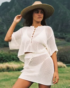 Online Coast Is Clear Skirt - Cream Sets|Cover-ups