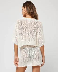 Online Coast Is Clear Skirt - Cream Sets|Cover-ups