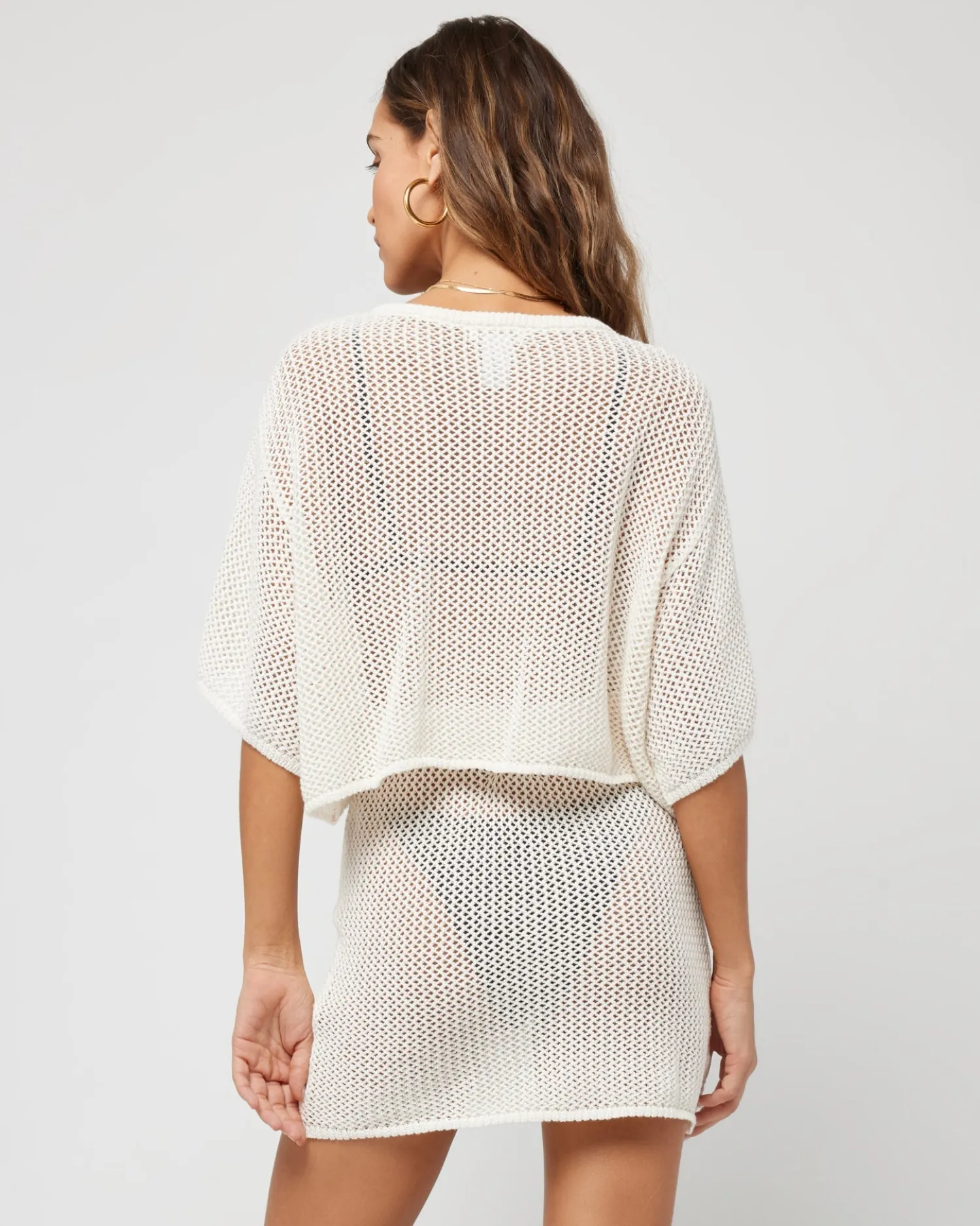 Clearance Coast Is Clear Top - Cream Sets|Cover-ups