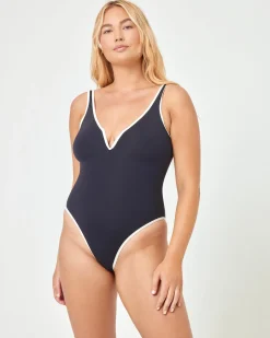 New Coco One Piece Swimsuit - Black-Cream Classic|One Pieces