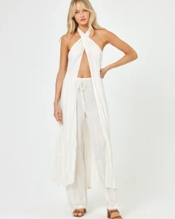 New Cyrus Cover-Up - Cream Cover-ups|Tops