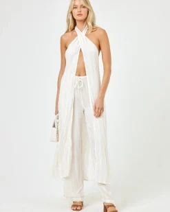 New Cyrus Cover-Up - Cream Cover-ups|Tops