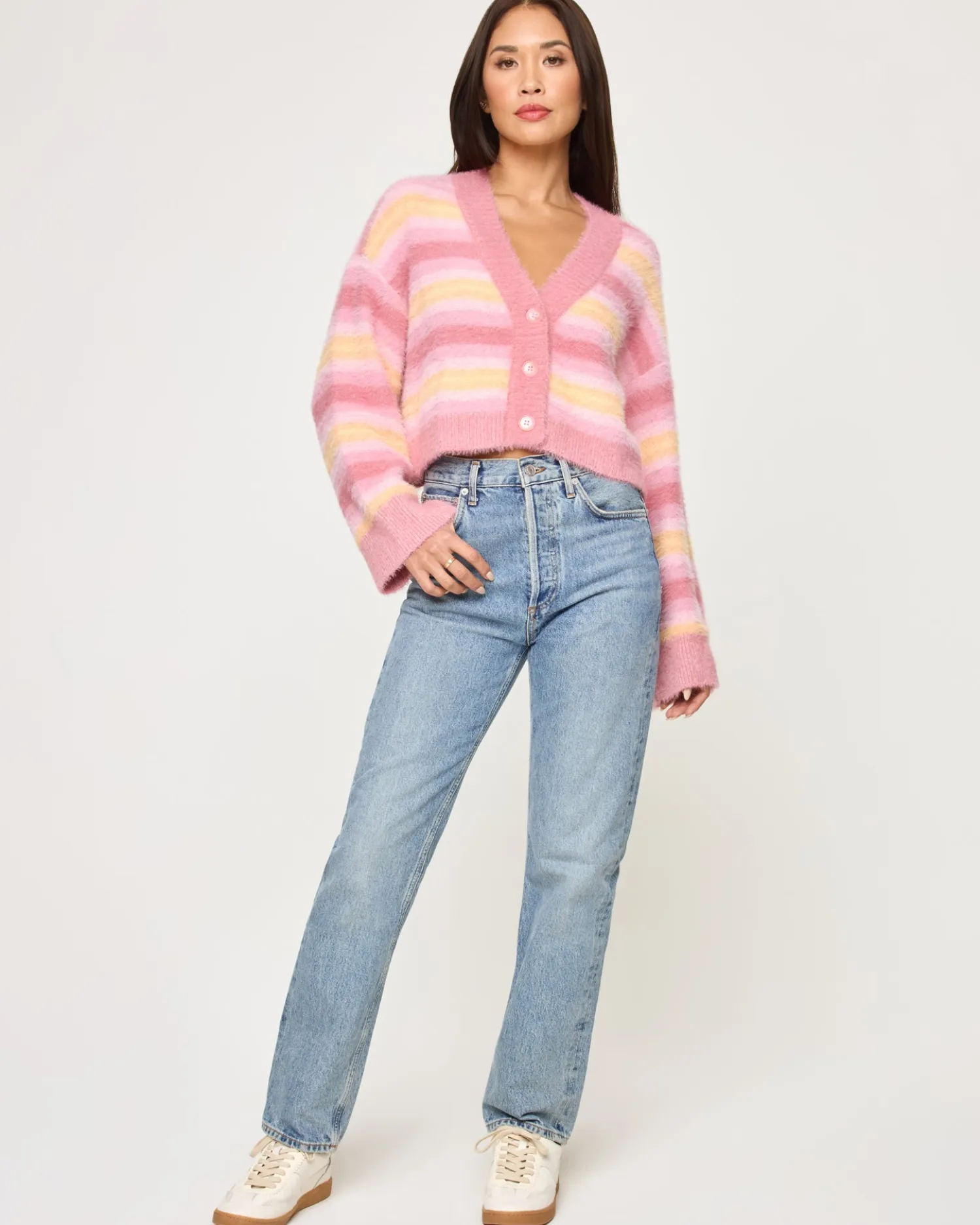 Sale Daybreak Cardigan - Daybreak Stripe Sweaters