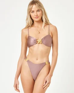 Fashion Day Dream Bikini Bottom - Smoky Quartz Bitsy|Bikini Bottoms