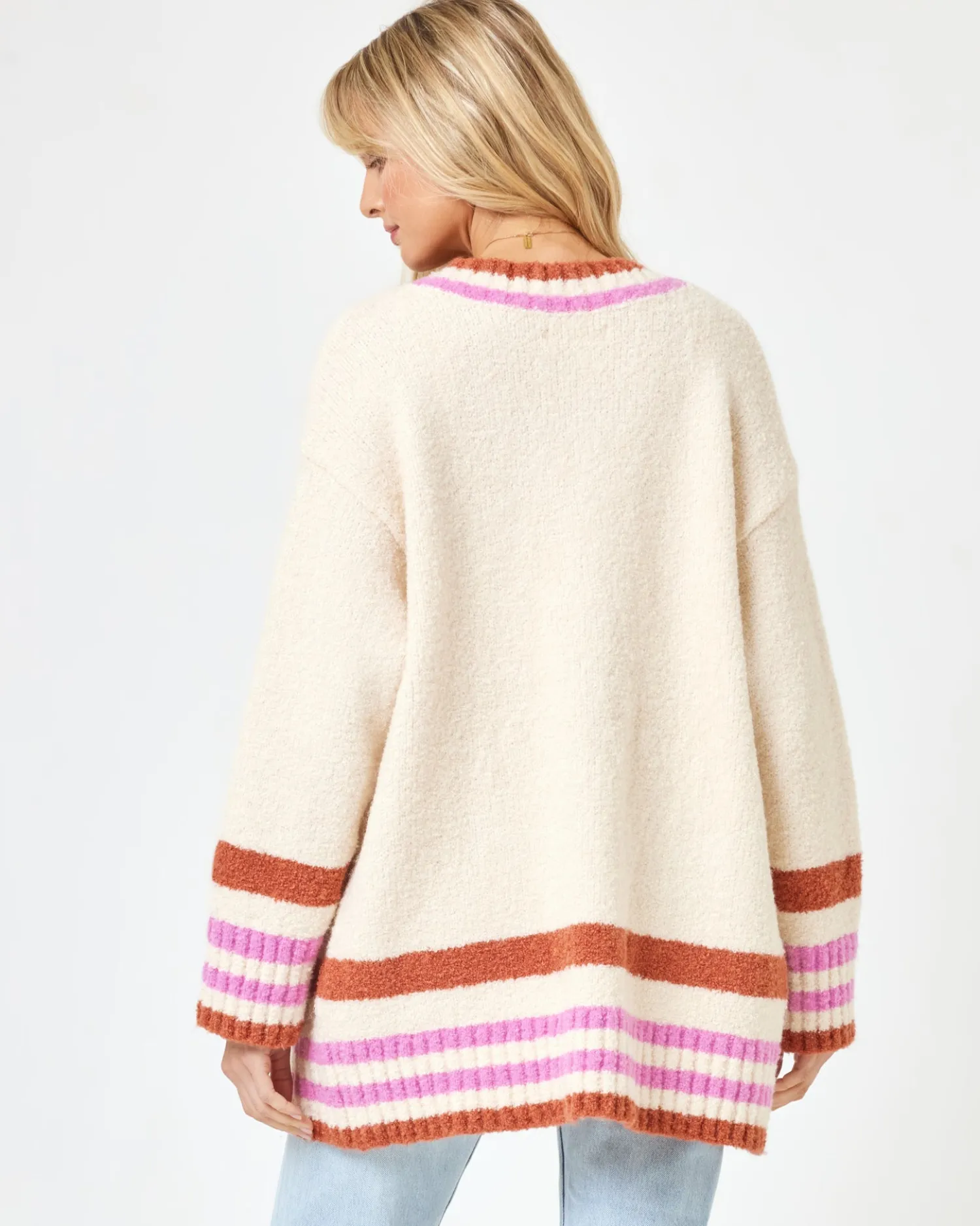 Fashion Delta Blooms Sweater - Delta Blooms Jacquard Jackets|Sweaters