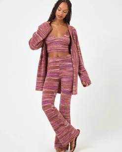 Sale Demi Cardigan - Sundown Space Dye Sets|Loungewear