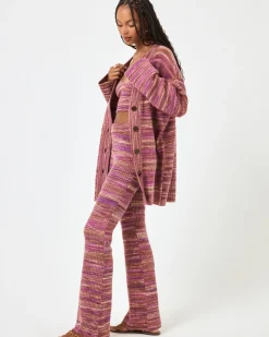 Sale Demi Cardigan - Sundown Space Dye Sets|Loungewear