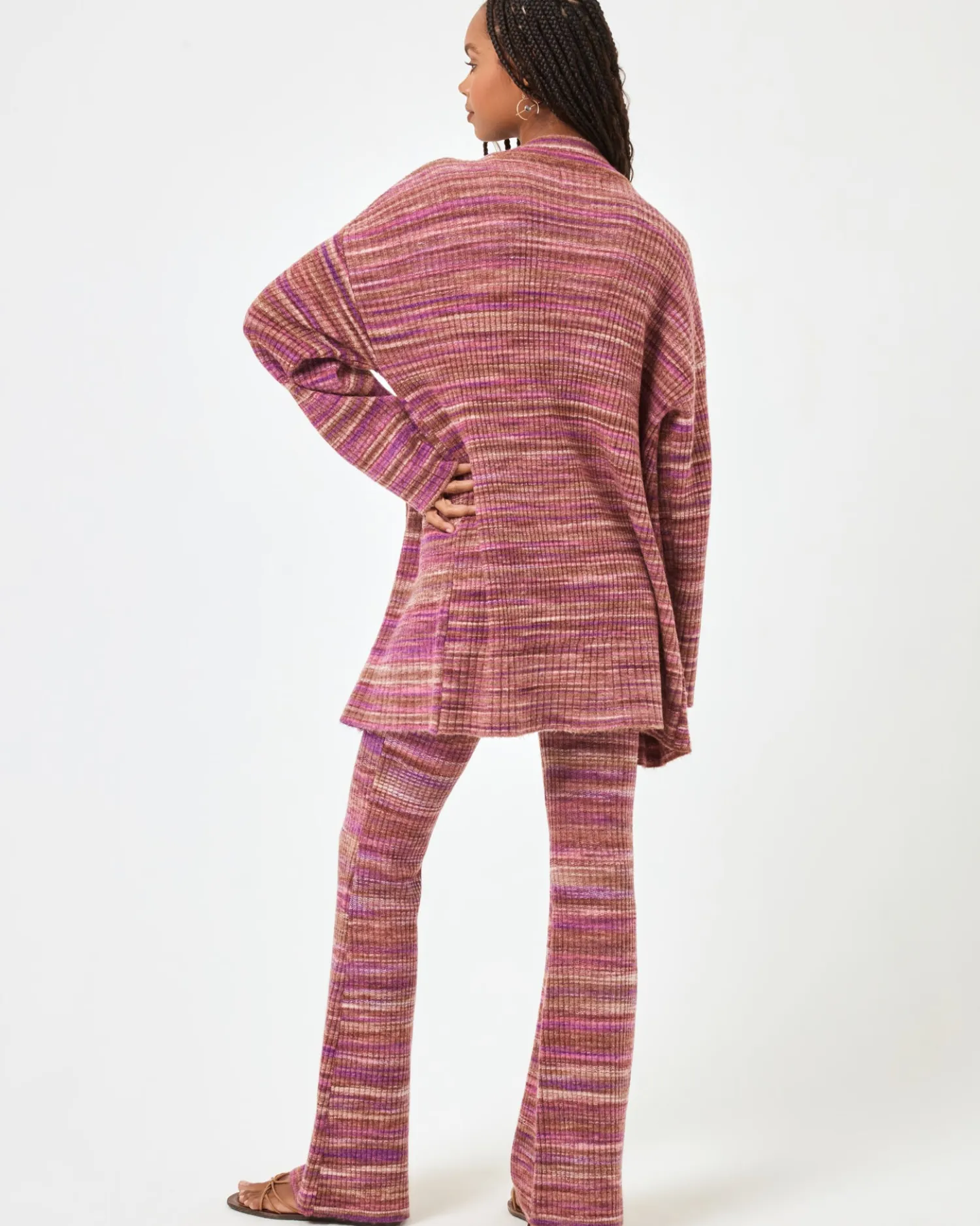 Sale Demi Cardigan - Sundown Space Dye Sets|Loungewear