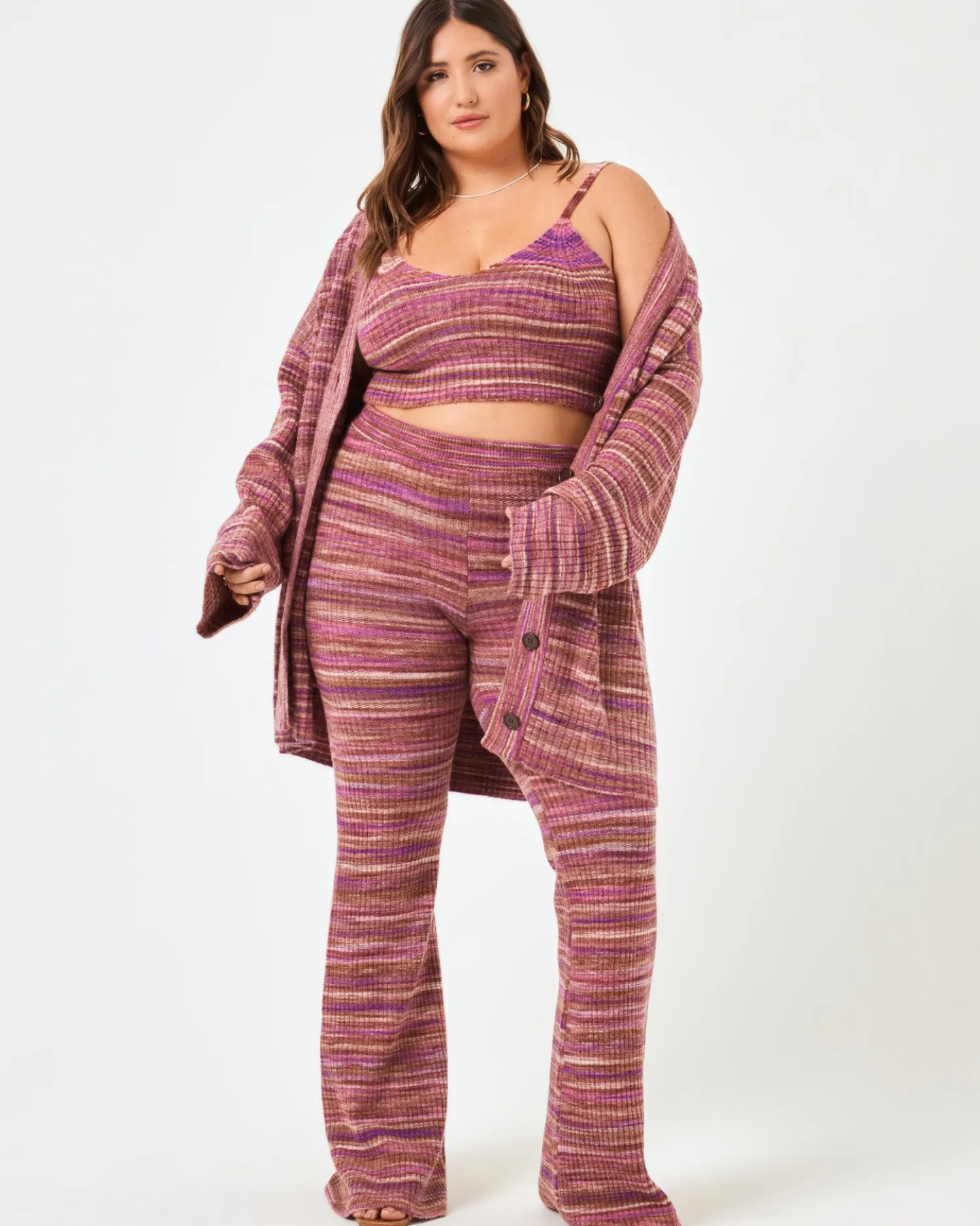 Sale Demi Pant - Sundown Space Dye Sets|Loungewear
