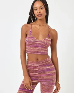 Hot Demi Top - Sundown Space Dye Sets|Loungewear