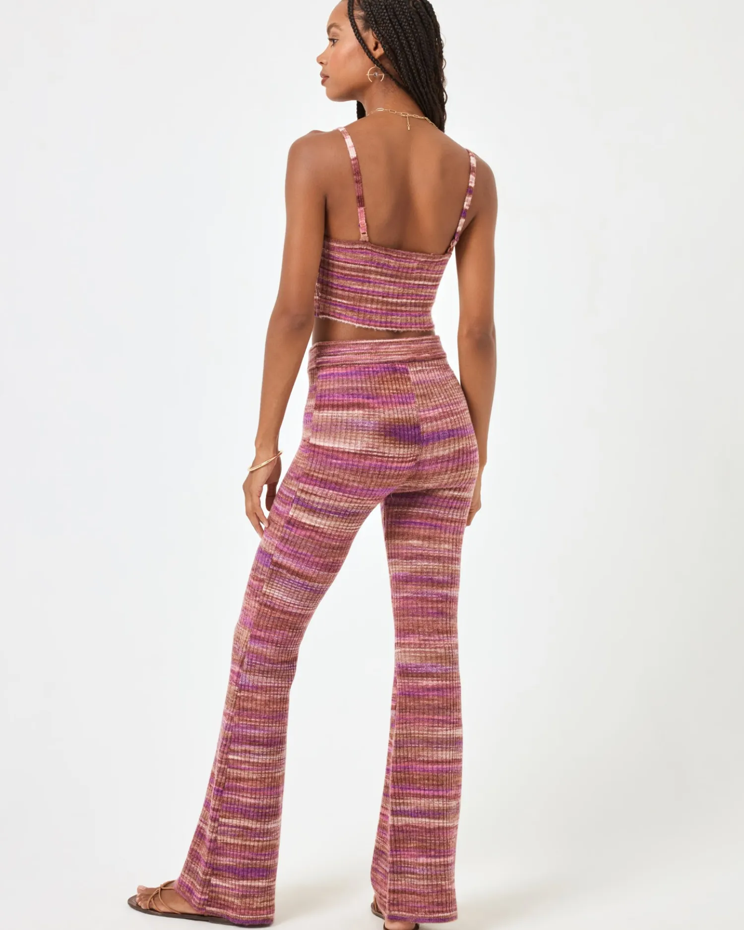 Hot Demi Top - Sundown Space Dye Sets|Loungewear