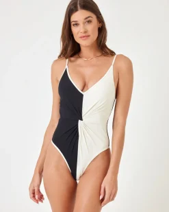 Clearance Devi One Piece - Black-Cream Classic|One Pieces