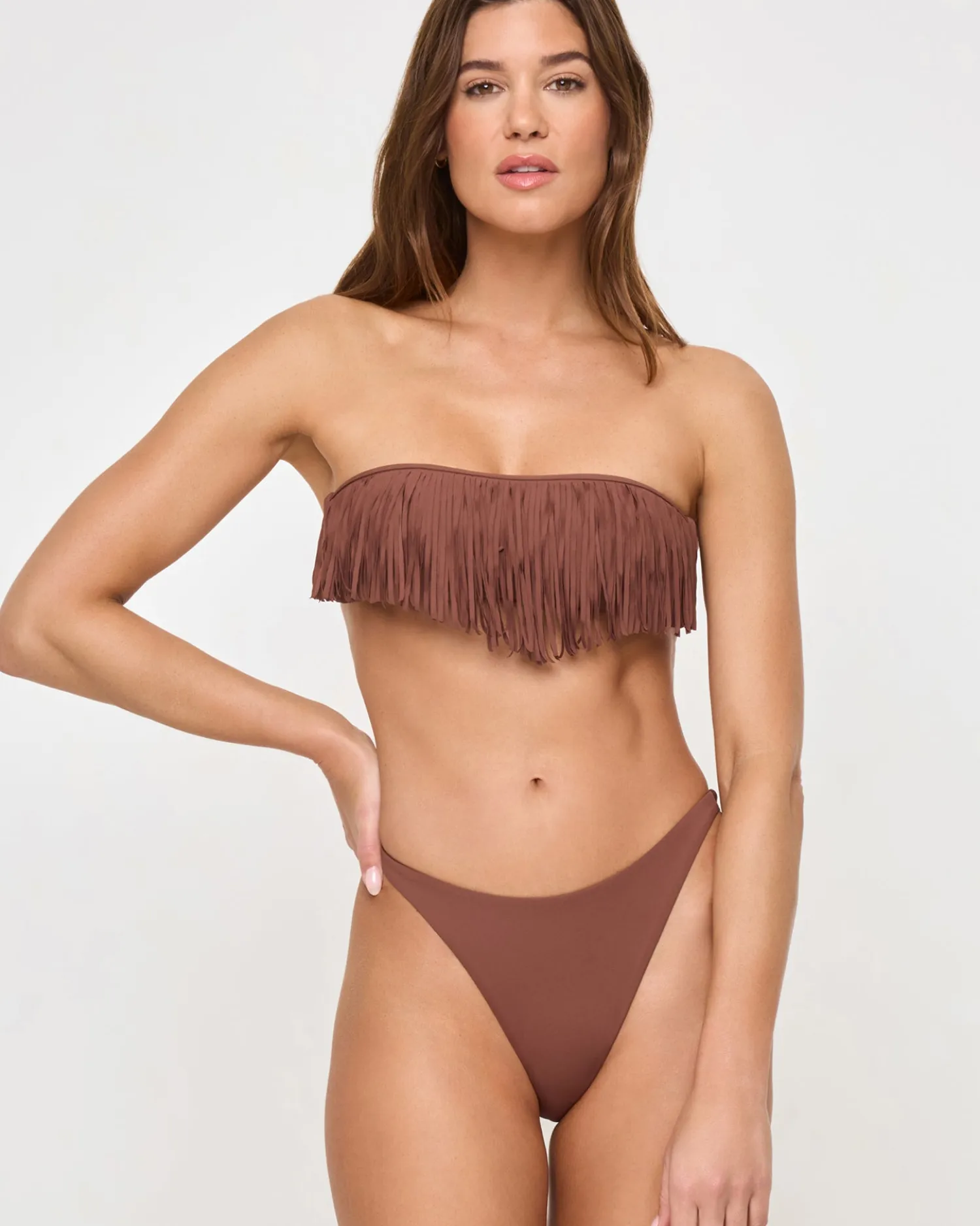 Online Dixie Bikini Top - Cafe Bandeau|Bikini Tops