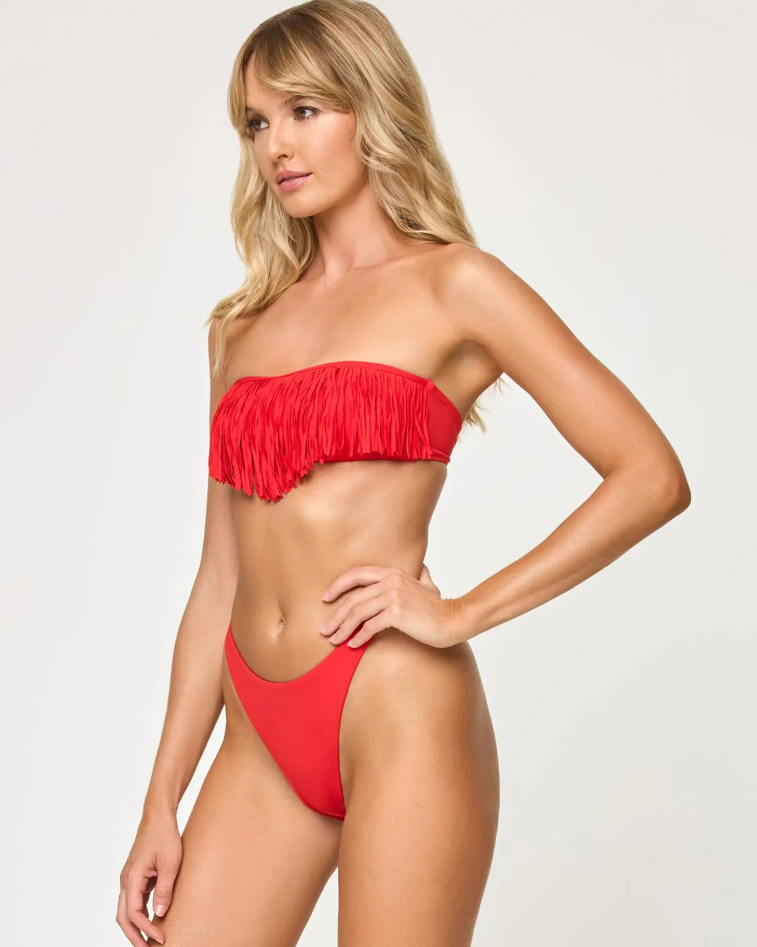 Hot Dixie Bikini Top - Flame Bandeau|Bikini Tops