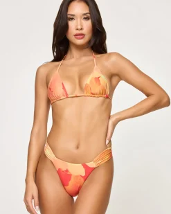 New Dolce Bikini Bottom - Native Poppies Bitsy|Bikini Bottoms